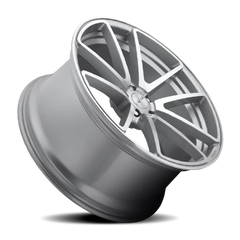 Rotiform SPF R120 18x8.5 +45 5x112mm 66.5mm Gloss Silver Machined