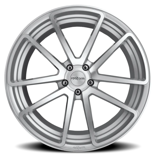 Rotiform SPF R120 18x8.5 +45 5x112mm 66.56mm Gloss Silver Machined