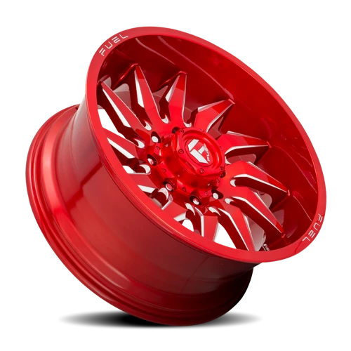 Fuel Saber D745 20x9 +20 6x135mm 87.1mm Candy Red Milled