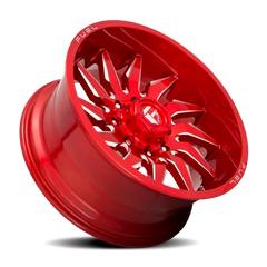 Fuel Saber D745 20x9 +20 6x139.7mm 106.1mm Candy Red Milled