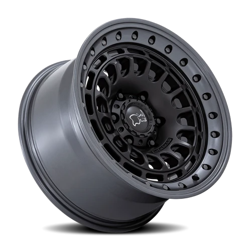 Black Rhino Sahara MA 17x9 +0 5x127mm 71.5mm Matte Black Gunmetal Lip