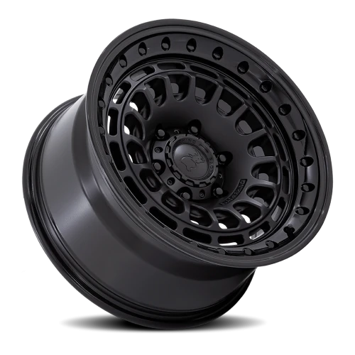 Black Rhino Sahara MB 17x9 -12 5x127mm 71.5mm Matte Black Gloss Black Lip
