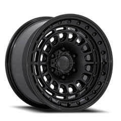 Black Rhino Sahara MB 17x9 +0 6x114.3mm 66.06mm Matte Black Gloss Black Lip