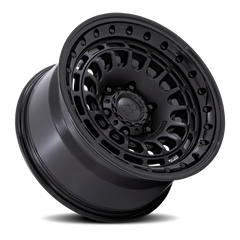 Black Rhino Sahara MB 17x9 -12 6x114.3mm 66.06mm Matte Black Gloss Black Lip