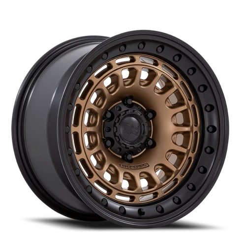 Black Rhino Sahara ZB 17x9 +0 5x127mm 71.5mm Matte Bronze Gloss Black Lip