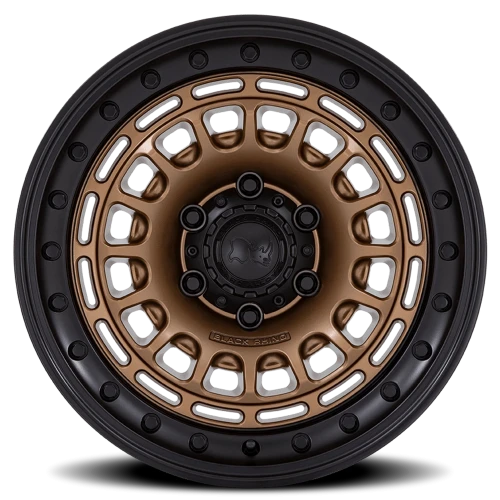Black Rhino Sahara ZB 17x9 +0 5x127mm 71.5mm Matte Bronze Gloss Black Lip
