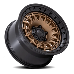 Black Rhino Sahara ZB 17x9 +0 6x139.7mm 106.1mm Matte Bronze Gloss Black Lip