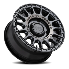 Black Rhino Sandstorm UTV SGB 15x7 +36 4x110mm 80.2mm Semi Gloss Black Machined Tint Ring