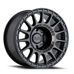 Black Rhino Sandstorm SGB 15x7 +15 5x127mm 76.1mm Semi Gloss Black Machined Dark Tint Ring