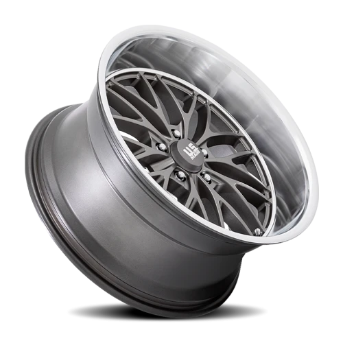 US Mags Santa Cruz U139 22x10.5 +0 5x127mm 78.1mm Anthracite Diamond Cut Lip