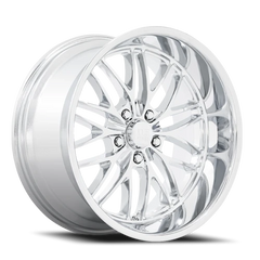 US Mags Santa Cruz U140 22x10.5 +0 5x127mm 78.1mm Chrome