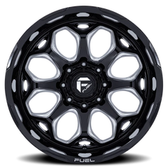 Fuel Scepter FC862 BE 20x10 -18 5x127mm 71.5mm Gloss Black Milled