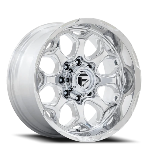 Fuel Scepter FC862 HX 22x12 -44 6x139.7mm 106.1mm Polished  Milled