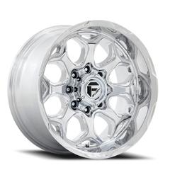 Fuel Scepter FC862 HX 22x12 -44 8x180mm 124.2mm Polished  Milled
