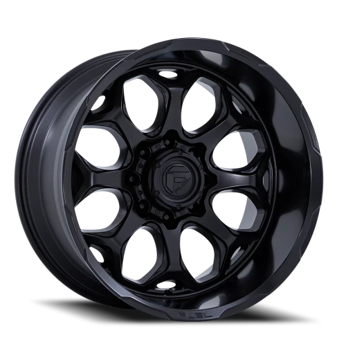 Fuel Scepter FC862 MX 20x9 +1 8x170mm 125.1mm Blackout
