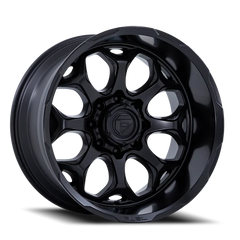 Fuel Scepter FC862 MX 20x9 +1 8x165.1mm 125.1mm Blackout