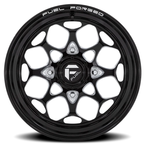 Fuel Scepter UTV FV400 BE 15x10 +0 4x156mm 115.1mm Gloss Black Milled