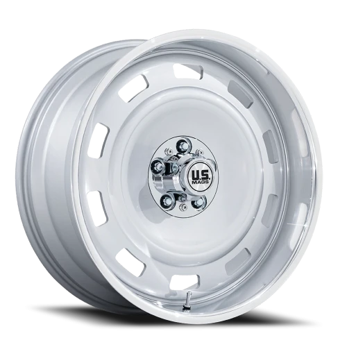 US Mags Scottsdale UC143 17x9 -12 5x127mm 78.1mm Silver Diamond Cut Lip