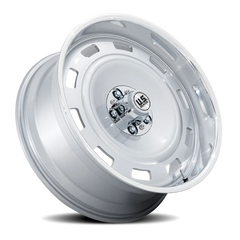 US Mags Scottsdale UC143 22x10.5 +12 5x127mm 78.1mm Silver Diamond Cut Lip