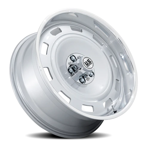 US Mags Scottsdale UC143 17x9 -12 6x139.7mm 106.1mm Silver Diamond Cut Lip