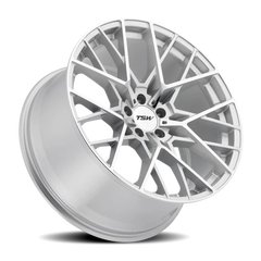 TSW Sebring SL 20x8.5 +20 5x120mm 76.1mm Silver Mirror Cut Face
