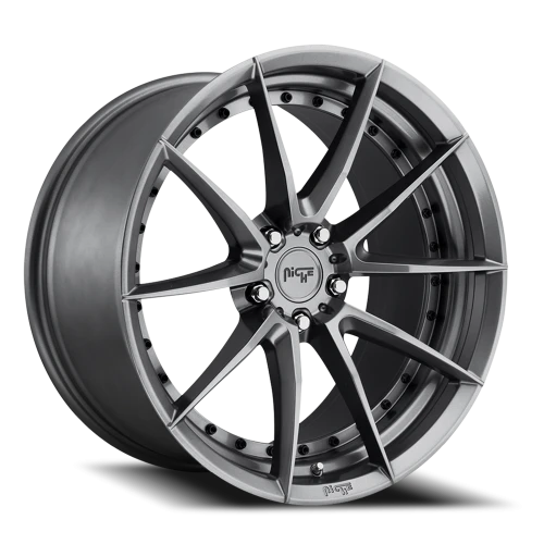 Niche Sector M197 20x10.5 +40 5x114.3mm 72.6mm Gloss Anthracite