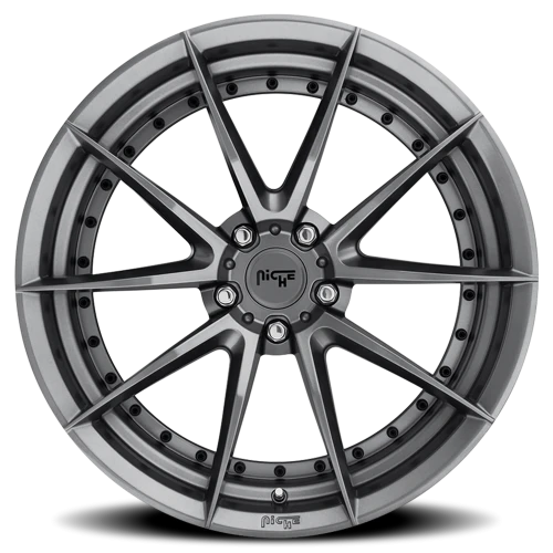 Niche Sector M197 20x10.5 +40 5x114.3mm 72.6mm Gloss Anthracite
