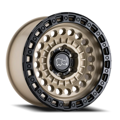Black Rhino Sentinel DS 17x8.5 -18 5x127mm 71.6mm Desert Sand Black Lip Edge