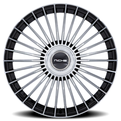 Niche Serene NC282 BM 24x10 +20 5x130mm 84.1mm Gloss Black Machined Face