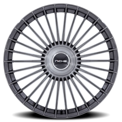 Niche Serene NC282 TG 22x10.5 +45 5x108mm 72.56mm Gloss Titanium Brushed