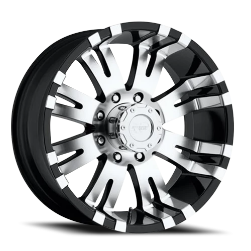 Pro Comp Series 01 Raven GBM 18x9.5 -19 8x165.1mm 130.81mm Gloss Black Machined