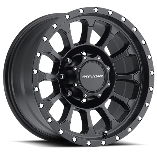 Pro Comp Series 34 Rockwell SB 18x9 +0 8x165.1mm 130.81mm Satin Black