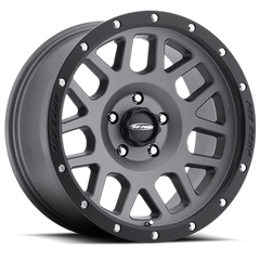 Pro Comp Series 40 Vertigo GY 17x9 -6 5x127mm 83.01mm Matte Graphite
