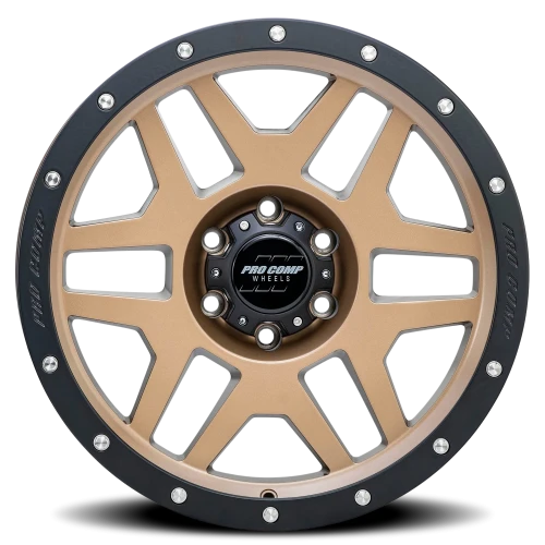Pro Comp Series 41 Phaser BZ 17x9 -6 6x139.7mm 108mm Matte Bronze
