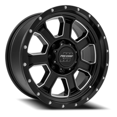 Pro Comp Series 43 Sledge SB-M 20x9 +0 8x170mm 125.2mm Satin Black Milled
