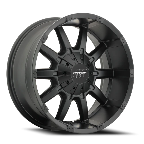 Pro Comp Series 50 10-Gauge SB 20x9 -12 6x135mm 108mm Satin Black
