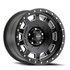 Pro Comp Series 60 Hammer 17x9 -6 5x127mm 72mm Satin Black Milled