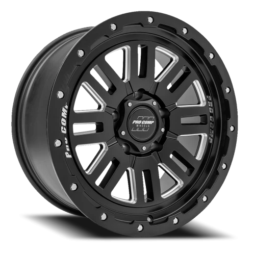 Pro Comp Series 61 Cognos 18x9 +0 5x150mm 110mm Satin Black Milled