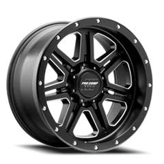 Pro Comp Series 62 Apex 17x9 -6 5x127mm 72mm Satin Black Milled