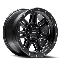 Pro Comp Series 62 Apex 17x9 -6 6x139.7mm 108mm Satin Black Milled