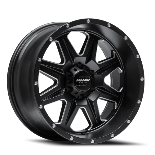 Pro Comp Series 63 Recon 20x10 -18 6x139.7mm 108mm Satin Black Milled