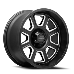 Pro Comp Series 64 Gunner 17x9 -6 5x127mm 72mm Satin Black Milled