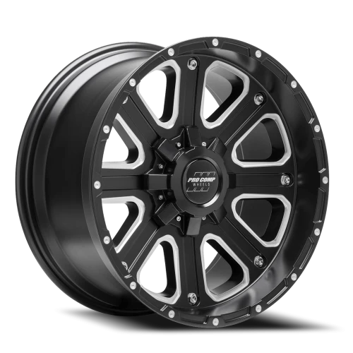 Pro Comp Series 72 Axis 17x9 -6 6x139.7mm 108mm Satin Black