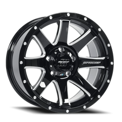 Pro Comp Series 76 Patriot GBM 17x9 -6 5x127mm Gloss Black Machined