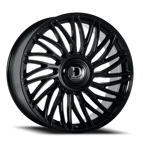Dolce Luxury Sesto GB 22x9.5 +35 6x139.7mm 66.6mm Gloss Black