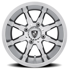 Fairway Alloys Shift 12x6 -30 4x101.6mm 70.7mm Gloss Black Machined