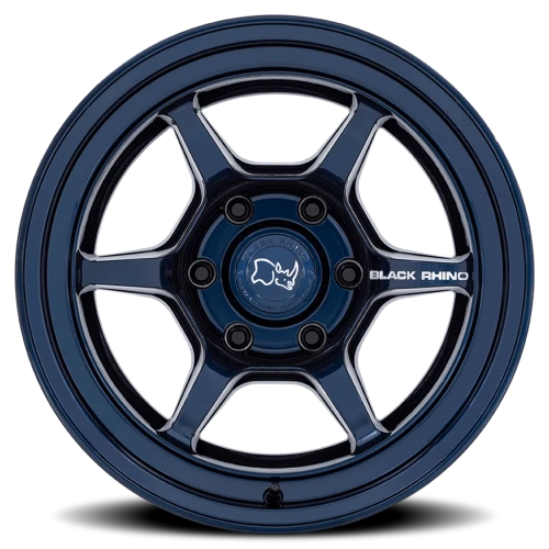 Black Rhino Shogun BL 17x8.5 +20 5x127mm 71.5mm Gloss Midnight Blue