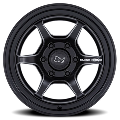 Black Rhino Shogun MB 16x8 -10 6x139.7mm 106.1mm Matte Black