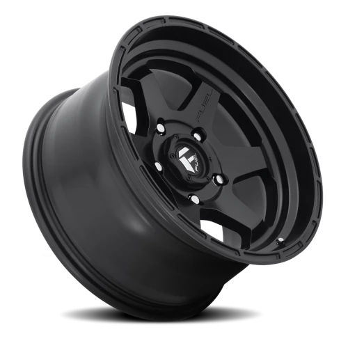 Fuel Shok D664 17x9 +1 5x127mm 71.5mm Matte Black
