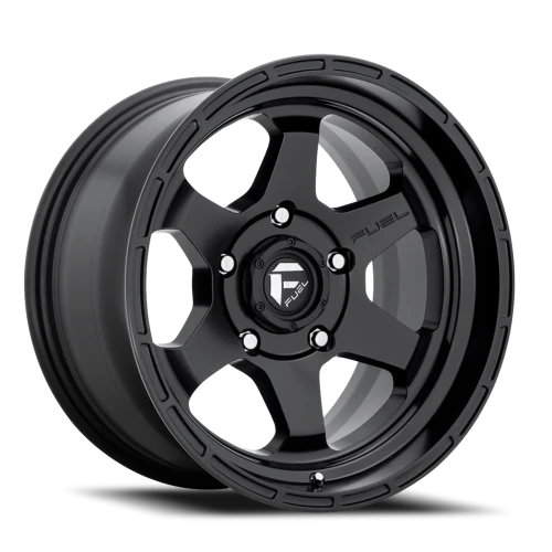 Fuel Shok D664 17x9 -12 6x139.7mm 106.3mm Matte Black